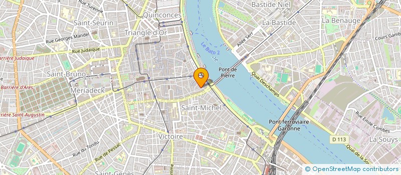 localisation de l'entreprise MONSIEUR JORDAN PUYZILLOU  BORDEAUX