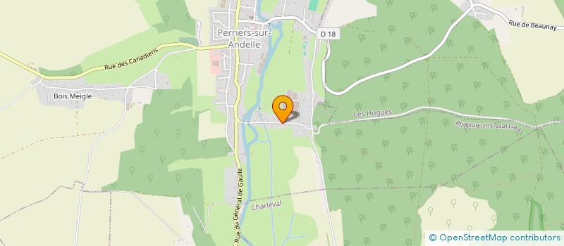 localisation de l'entreprise MONSIEUR JORDAN QUERVEL  PERRIERS-SUR-ANDELLE