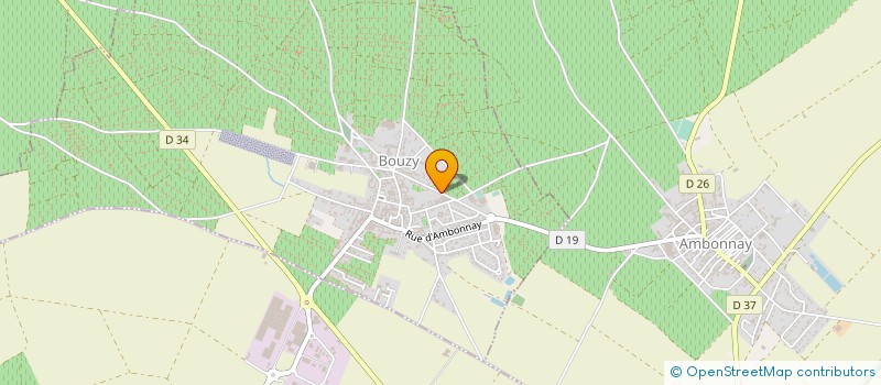 localisation de l'entreprise MONSIEUR JORDAN RABELLE  BOUZY