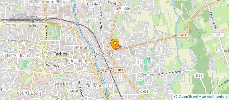 localisation de l'entreprise MONSIEUR JORDAN RAKOTONDRASOA à AUREILHAN