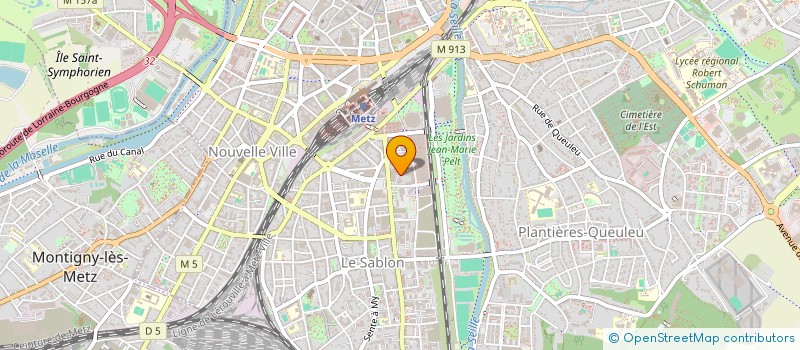 localisation de l'entreprise MONSIEUR JORDAN RAYMONT  METZ