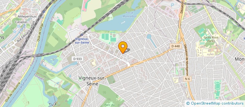 localisation de l'entreprise MONSIEUR JORDAN REINARD à VIGNEUX-SUR-SEINE