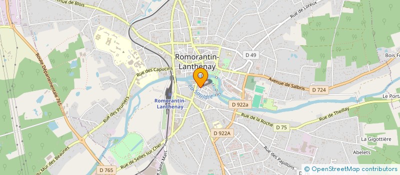 localisation de l'entreprise MONSIEUR JORDAN REINEAU  NOYERS-SUR-CHER