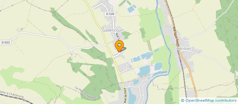 localisation de l'entreprise MONSIEUR JORDAN REINHART  GADENCOURT