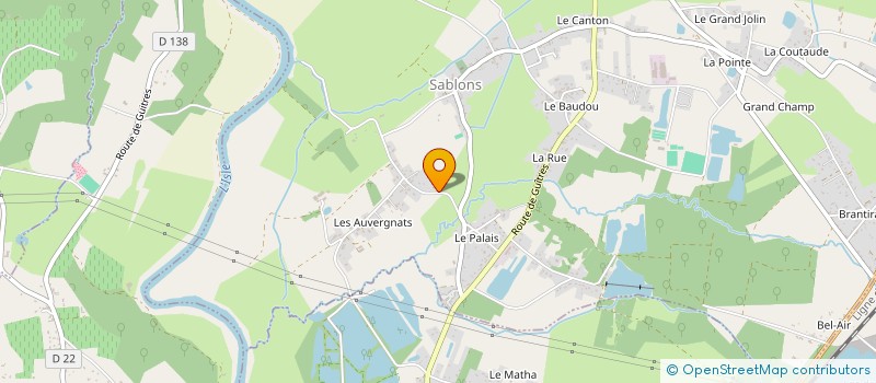 localisation de l'entreprise MONSIEUR JORDAN REINHART  SABLONS