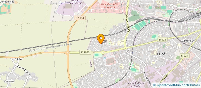 localisation de l'entreprise MONSIEUR JORDAN RENULT à LUCE