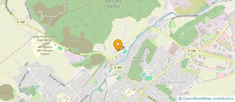 localisation de l'entreprise MONSIEUR JORDAN RICHARD  BRUAY-LA-BUISSIERE