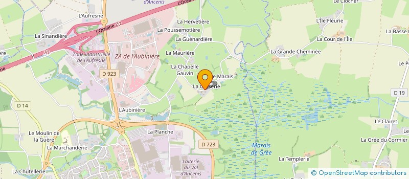 localisation de l'entreprise MONSIEUR JORDAN ROY à ANCENIS-SAINT-GEREON