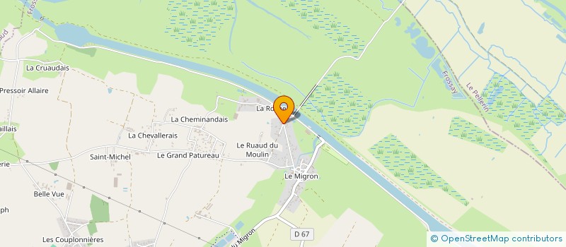localisation de l'entreprise MONSIEUR JORDAN ROYER à FROSSAY