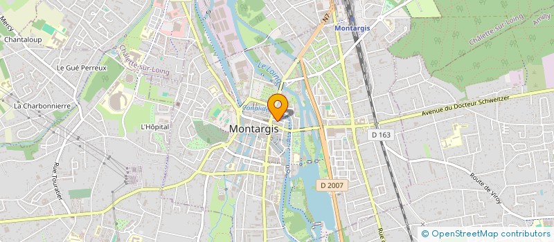 localisation de l'entreprise MONSIEUR JORDAN SAHRAOUI à MONTARGIS