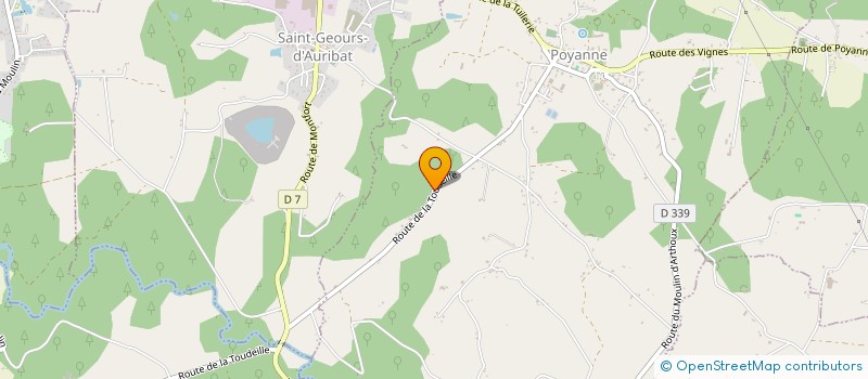 localisation de l'entreprise MONSIEUR JORDAN SAINT-JEVEINT  POYANNE