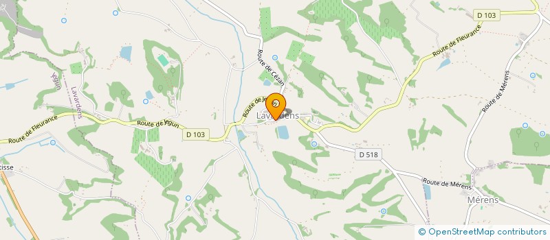 localisation de l'entreprise MONSIEUR JORDAN SANCHEZ  LAVARDENS