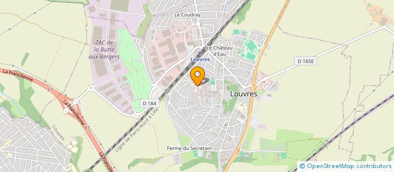 localisation de l'entreprise MONSIEUR JORDAN SANDOR  LOUVRES