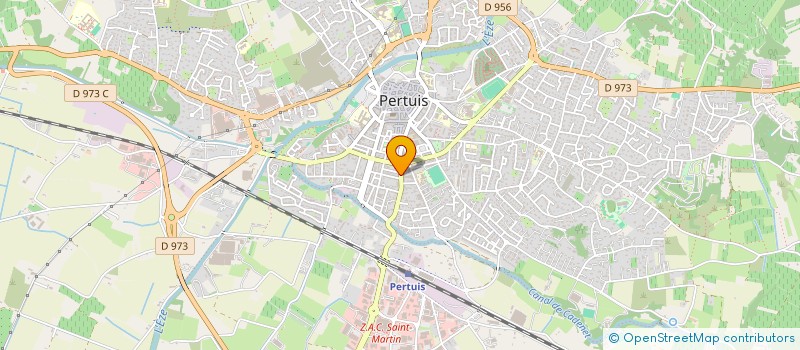 localisation de l'entreprise MONSIEUR JORDAN SANTIAGO  PERTUIS