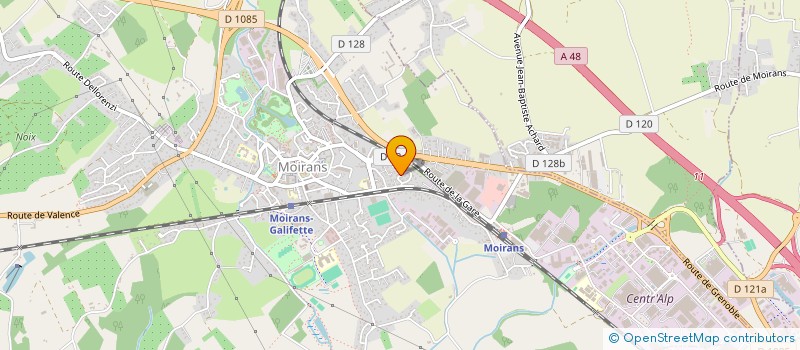 localisation de l'entreprise MONSIEUR JORDAN SCHEIDEL  MOIRANS