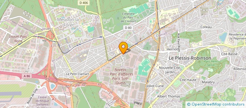 localisation de l'entreprise MONSIEUR JORDAN SEPHO  CLAMART