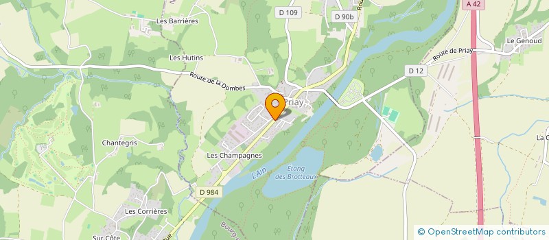 localisation de l'entreprise MONSIEUR JORDAN SERRAILLE  CHATENAY