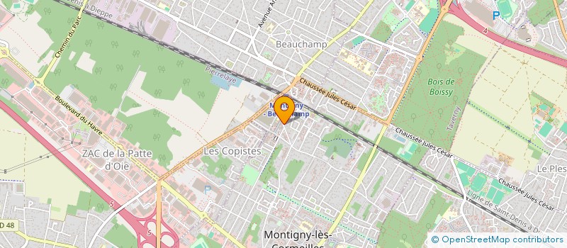localisation de l'entreprise MONSIEUR JORDAN SEYMANDI à MONTIGNY LES CORMEILLES