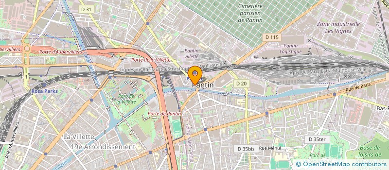 localisation de l'entreprise MONSIEUR JORDAN SHARP à PANTIN