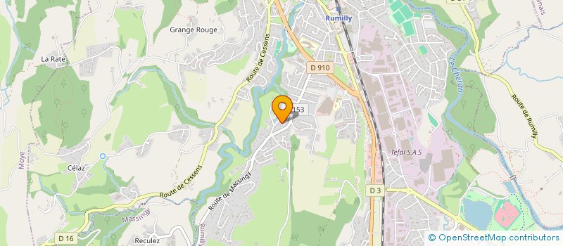 localisation de l'entreprise MONSIEUR JORDAN STABLEAUX  RUMILLY