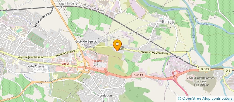 localisation de l'entreprise MONSIEUR JORDAN STEIS  BERRIAC