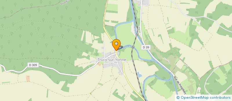 localisation de l'entreprise MONSIEUR JORDAN SURRIER  TRUCY-SUR-YONNE