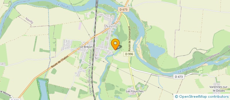 localisation de l'entreprise MONSIEUR JORDAN SYRE  NAVILLY