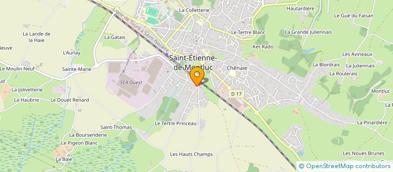 localisation de l'entreprise MONSIEUR JORDAN TABARY  SAINT-ETIENNE-DE-MONTLUC
