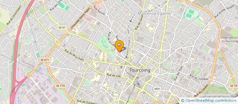 localisation de l'entreprise MONSIEUR JORDAN TANQUEREL  TOURCOING