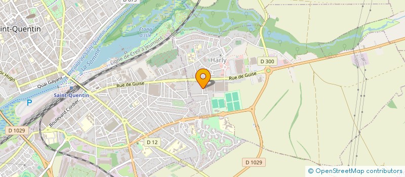 localisation de l'entreprise MONSIEUR JORDAN THALLOT à SAINT-QUENTIN