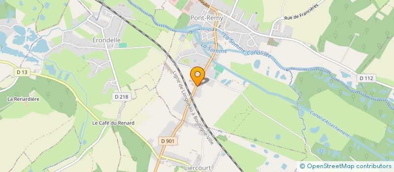 localisation de l'entreprise MONSIEUR JORDAN THELLIER  PONT-REMY