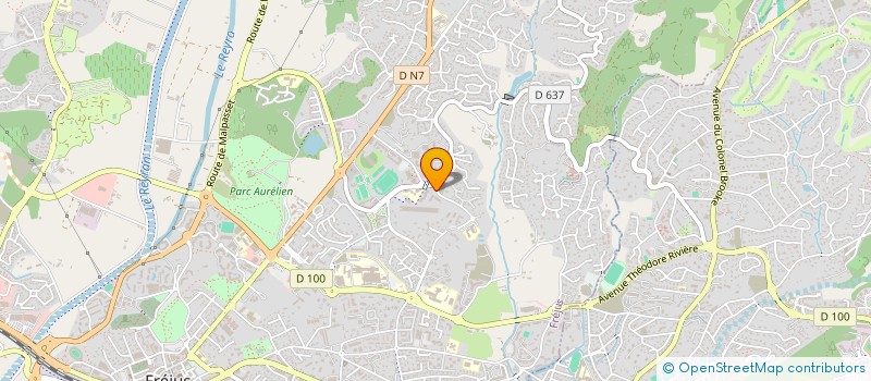 localisation de l'entreprise MONSIEUR JORDAN THERENCE MOUSSALE à FREJUS