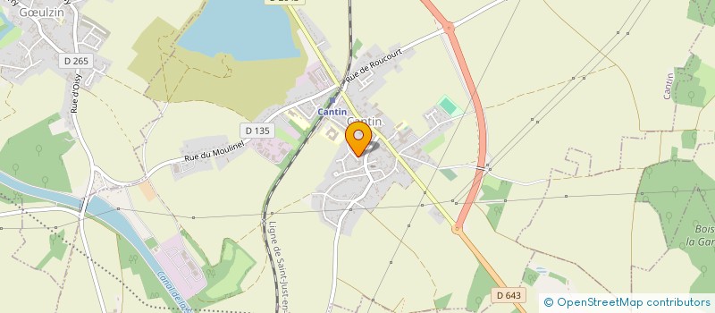 localisation de l'entreprise MONSIEUR JORDAN THERET  CANTIN