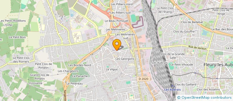 localisation de l'entreprise MONSIEUR JORDAN THIBAUDAT à SARAN