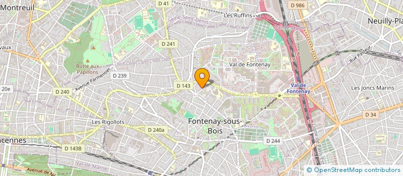 localisation de l'entreprise MONSIEUR JORDAN THOMAS à FONTENAY-SOUS-BOIS