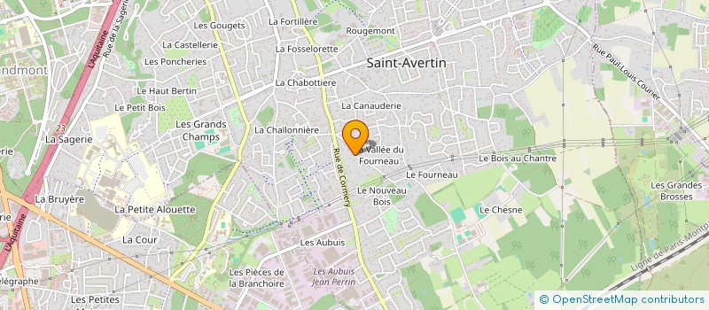 localisation de l'entreprise MONSIEUR JORDAN THOMAS  SAINT-AVERTIN