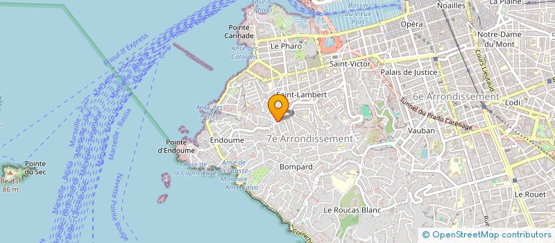 localisation de l'entreprise MONSIEUR JORDAN TOBIANA à MARSEILLE