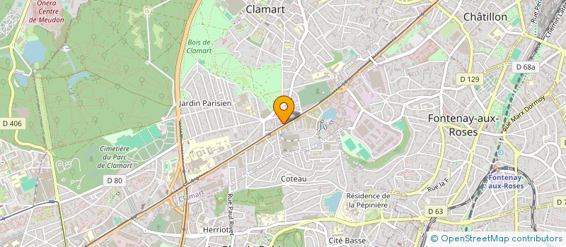 localisation de l'entreprise MONSIEUR JORDAN TOOLSEE à CLAMART