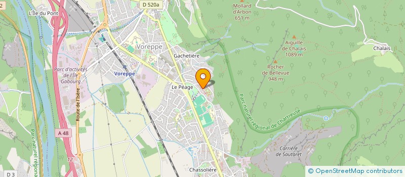 localisation de l'entreprise MONSIEUR JORDAN TORNICELLI  VOREPPE