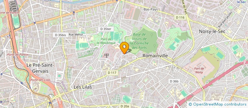 localisation de l'entreprise MONSIEUR JORDAN TOUITOU à ROMAINVILLE
