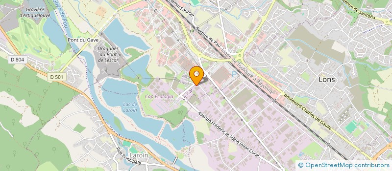 localisation de l'entreprise MONSIEUR JORDAN TOVAR à LESCAR