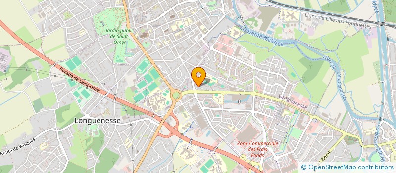 localisation de l'entreprise MONSIEUR JORDAN TRACKOEN  LONGUENESSE