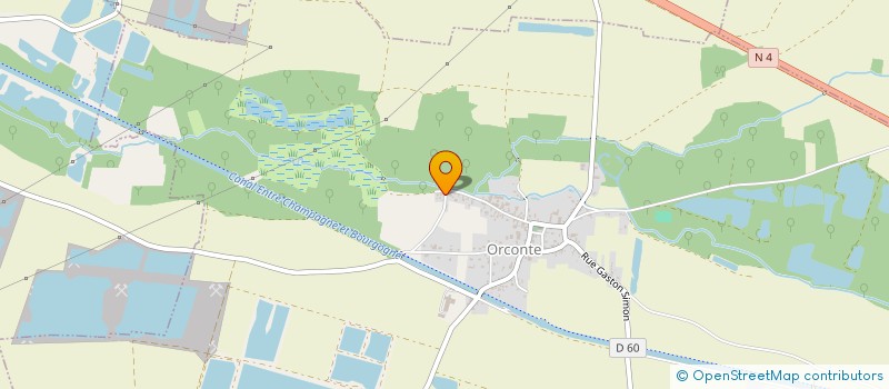 localisation de l'entreprise MONSIEUR JORDAN TRICHOT  ORCONTE