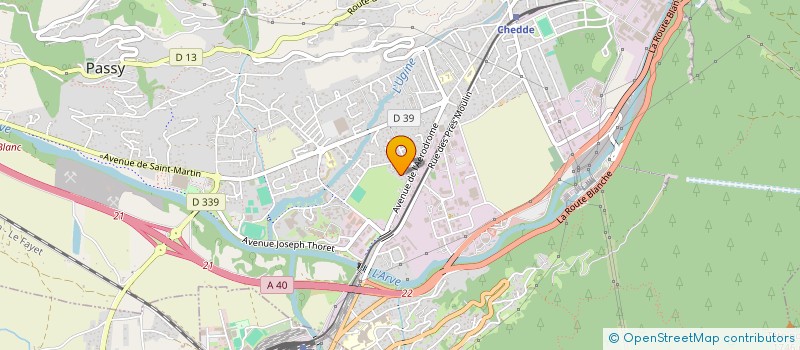 localisation de l'entreprise MONSIEUR JORDAN TUAZ TORCHON  PASSY