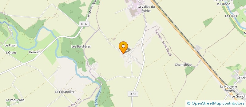 localisation de l'entreprise MONSIEUR JORDAN UVALDO à TAUXIGNY-SAINT-BAULD