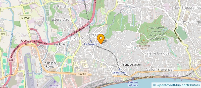 localisation de l'entreprise MONSIEUR JORDAN UZAN  CANNES