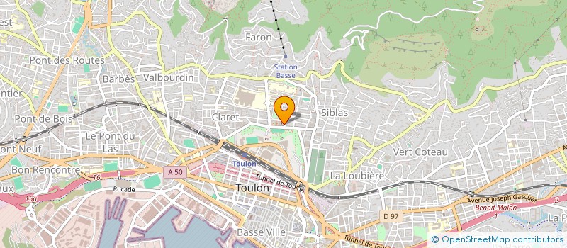 localisation de l'entreprise MONSIEUR JORDAN VALVERDE  TOULON