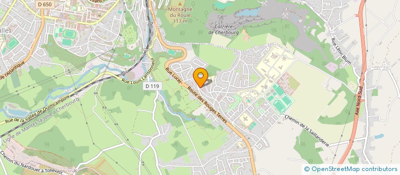 localisation de l'entreprise MONSIEUR JORDAN VANDYCKE  CAPBRETON