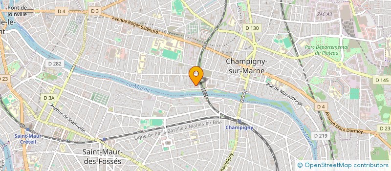 localisation de l'entreprise MONSIEUR JORDAN VARELA BORGES  CHAMPIGNY-SUR-MARNE