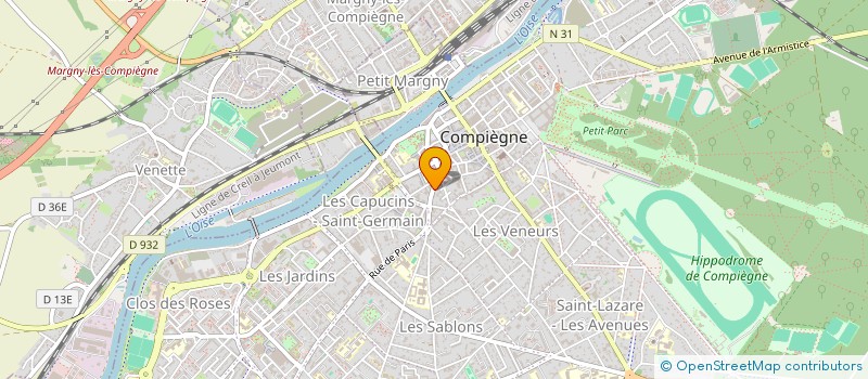 localisation de l'entreprise MONSIEUR JORDAN VAZ à COMPIEGNE